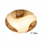 L&aacute;mpara de Techo RABALUX "Art gold" 2xE27 IP20 [RAB-1942] - Imagen 3