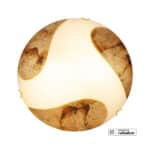 L&aacute;mpara de Techo RABALUX "Art gold" 2xE27 IP20 [RAB-1942] - Imagen 5