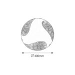 L&aacute;mpara de Techo RABALUX "Art gold" 2xE27 IP20 [RAB-1942] - Imagen 6