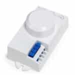 Sensor Movimiento Microondas 360º 2-10M ?1200/300W SB-BS029B