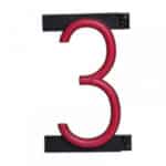 N&uacute;mero LED Neon 3 Ancho 90Mm Alto 161Mm Fondo 38Mm - - - Imagen 4