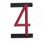 N&uacute;mero LED Neon 4 Ancho 90Mm Alto 161Mm Fondo 38Mm - - - Imagen 4