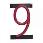 N&uacute;mero LED Neon 9 Ancho 90Mm Alto 161Mm Fondo 38Mm - - - Imagen 4