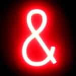 Signo LED Neon & Ancho 108Mm Alto 161Mm Fondo 38Mm - - - Imagen 3