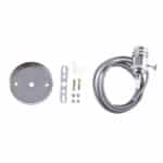 Pendel E27 Cable 1000 X 0,75Mm Tela - Roset&oacute;n - Interruptor - 2 Anillos [SC-MPL004] - Imagen 5