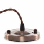 Pendel E27 Cable Trenzado 1000Mm X 0,75Mm de Tela - Rosetón [SC-MPL007] - Imagen 4