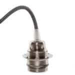 Pendel E27 Cable 1000 X 0,75Mm Tela - Roset&oacute;n [SC-MPL008] - Imagen 3