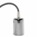 Pendel E27 Cable 1000 X 0,75Mm Tela - Rosetón [SC-MPL014]