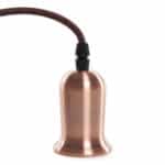 Pendel E27 Cable 1000Mm 0,75Mm Tela - Roset&oacute;n [SC-MPL018] - Imagen 3