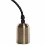 Pendel E27 Cable 1000 X 0,75Mm Tela - Rosetón [SC-MPL021]