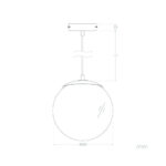 L&aacute;mpara Colgante "Santarem" [SKD-P80000] - Imagen 8