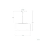 L&aacute;mpara Colgante "Brownsville" [SKD-P80045] - Imagen 7