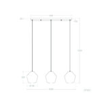 L&aacute;mpara Colgante "Araraquara" [SKD-P80055] - Imagen 8