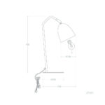 L&aacute;mpara de Mesa "Al Jubayl" [SKD-T1002] - Imagen 8