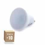 Pack 10 Bombillas LED GU10 7W 520Lm 6000&ordm;K 10 40.000H [SKY-GU10-7W-CW-PK10-AP]