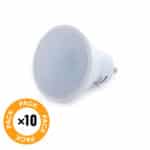 Pack 10 Bombillas LED GU10 7W 520Lm 6000&ordm;K 10 40.000H [SKY-GU10-7W-CW-PK10-AP] - Imagen 3