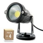 foco led jardín ip65 eficiente