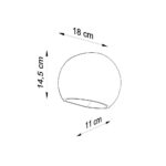 Aplique "Globe"  [SOL-SL.0032] - Imagen 6