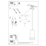 L&aacute;mpara Colgante "Gulcan"  [SOL-SL.0849] - Imagen 6