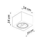 L&aacute;mpara de Techo "Seida"  [SOL-SL.0850] - Imagen 5