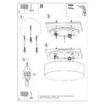 L&aacute;mpara de Techo "Arena" [SOL-SL.0919] - Imagen 6