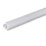 Perf&iacute;l Aluminio para Tira LED Estanter&iacute;as Cristal 6Mm x 1M - Imagen 6