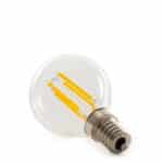 Bombilla LED E14 4W 288Lm 2000ºK Filamento G45 40.000H [WO-LF-G45-E14-4W-WW]