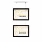 Kit Suspensi&oacute;n Carpeta Poster Display LED A4 2 Caras 12VDC. - Imagen 4