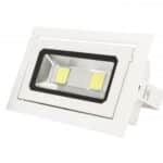 Foco Downlight LED 40W 3.600Lm 6000&ordm;K Rectangular Basculante 40.000H [WR-RECTBAS-40W-CW]