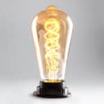 Bombilla LED E27 4W 380Lm 2000&ordm;K Filamento 40.000H [WR-ST64-4W-R] - Imagen 3