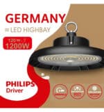 Campana Industrial LED 120W-100W-80W | 3CCT | Driver Philips Xitanium | Dimable 1-10V