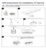 Regleta Estanca LED 20W-10W SAMSUNG chip - 3CCT - 60cm