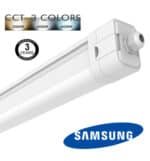 Regleta Estanca LED 40W-20W SAMSUNG chip - LUMINAIRE - 3CCT - 120cm - Imagen 5