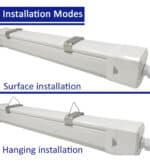Regleta Estanca LED 20W-10W SAMSUNG chip - 3CCT - 60cm - Imagen 11