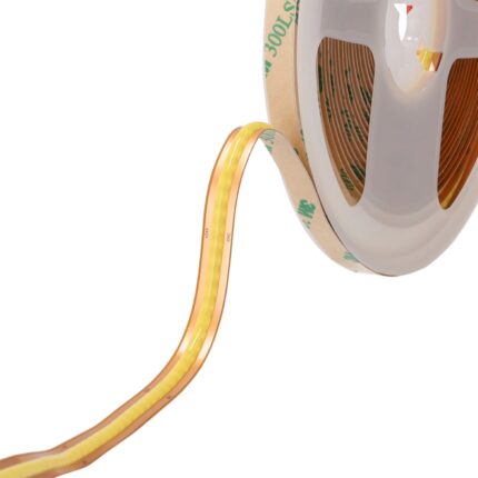 Tira LED COB Free Cut 12W/M 910Lm/M 24VDC IP20 6000ºK Rollo 5M