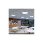 Pack 100 Panel LED 40W 4.600Lm 6000ºK 60x60Cm Enrejado Lifud Flicker Free UGR19 60.000H - Imagen 8