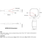 Kit Tira LED 24V RGBIC DIGITAL COB 9W/m | 5 Metros | + Controladora LED SPI + Control Remoto + Fuente de alimentación | IP20
