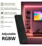 Kit Tira LED 24V RGBIC DIGITAL COB 9W/m | 5 Metros | + Controladora LED SPI + Control Remoto + Fuente de alimentación | IP20