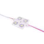 Módulo LED cuadrado para rótulos - 2W - 12V - IP65 - 160º 20 unidades