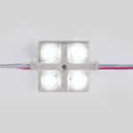 Módulo LED cuadrado para rótulos - 2W - 12V - IP65 - 160º 20 unidades