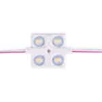 Módulo LED cuadrado para rótulos - 2W - 12V - IP65 - 160º 20 unidades
