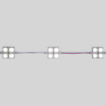 Módulo LED cuadrado para rótulos - 2W - 12V - IP65 - 160º 20 unidades