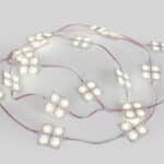 Módulo LED cuadrado para rótulos - 2W - 12V - IP65 - 160º 20 unidades