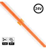 Tira LED COB 24V | 480 LED/M | 5M | Especial Para Carnicerías | 1200Lm/M |10W/M | CRI+92 | IP20 | Corte cada 5cm