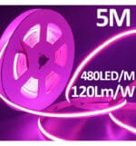Tira LED COB 24V | 480 LED/M | 5M | Especial Para Carnicerías | 1200Lm/M |10W/M | CRI+92 | IP20 | Corte cada 5cm