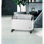 Convector Falla 2000W Blanco 3potencias Termost.regulable, Protecc.sobrecalentamiento,Asa Y Funcion Turbo 39x53x20cm - Imagen 3