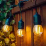 Guirnalda Luces Exterior con 8 Portal&aacute;mparas E27 5.5m Negro IP65 - Imagen 4