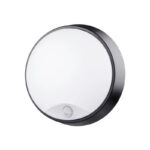 Plafón LED Exterior 10W 1000Lm CCT (Tonalidad Luz Regulable) 3000-4000-6500ºK  Detector Proximidad IP65 Acabado Negro - Imagen 3