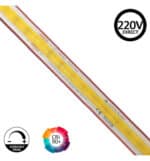 Tira LED COB 220V | 840 LED/m | 50m | FLIP CHIP | 1600Lm/M | 20W/M | CRI90 | IP67 | Corte 10cm - Imagen 3