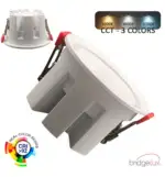 Empotrable LED 6W - 9W - 12W  Bridgelux Chip - UGR11 - 3CCT - CRI +92 - Imagen 3